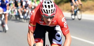 Vítěz 19. etapy na Vuelta 2014 Adam Hansen