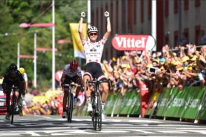 Warren Barguil - vítěz 13. etapy Tour de France 2017
