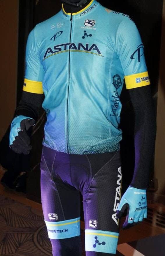 Cyklistický dres Astana 2018