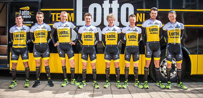 Cyklistický dres LottoNL-Jumbo 2018