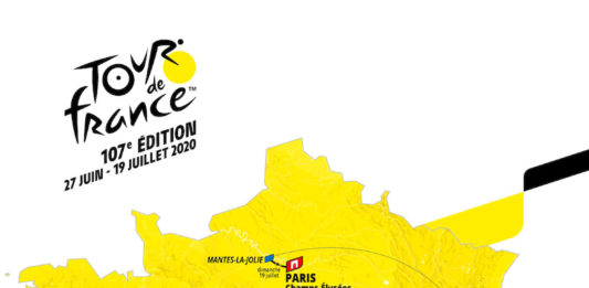 Mapa Tour de France 2020