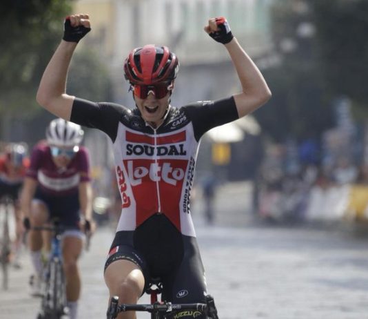 Lotte Kopecky - vítězka 7. etapy Giro Rosa 2020