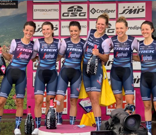 Trek-Segafredo - vítězky 1. etapy Giro Rosa 2020